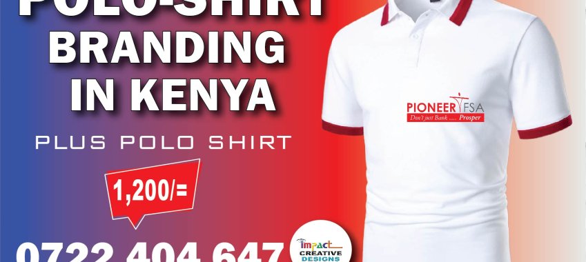 CUSTOM POLO -SHIRT BRANDING IN KENYA