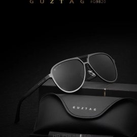 GUZTAG Unisex Aluminum UV400 Polarized Sunglasses for Men Women