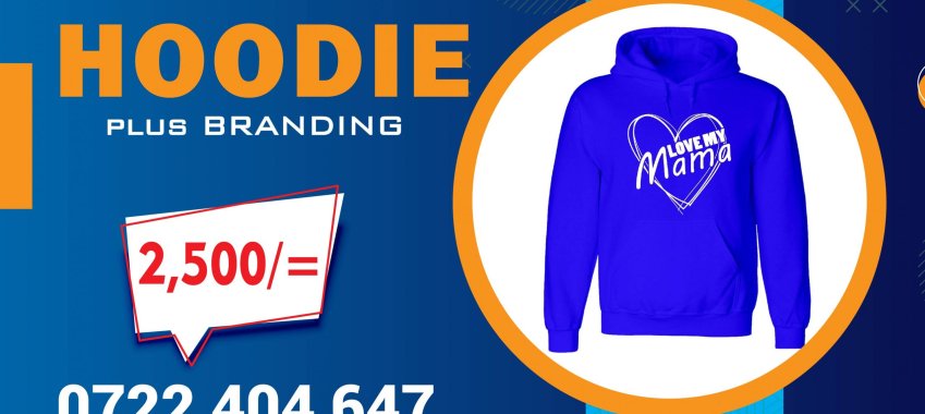 HOODIE BRANDING/PRINTING