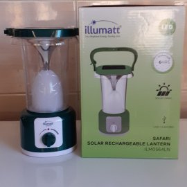 Solar powered lamp